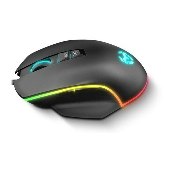 Mouse Gaming cu LED Krom Keos 6400 dpi RGB