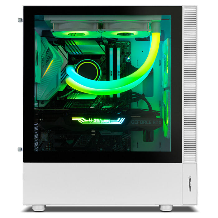 Unitate Semi-tower ATX Nox Hummer Nemesis ARGB Alb