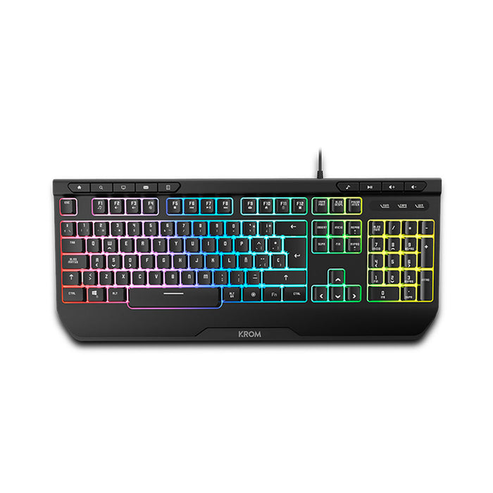 Tastatură Gaming Krom Kenya Qwerty Spaniolă