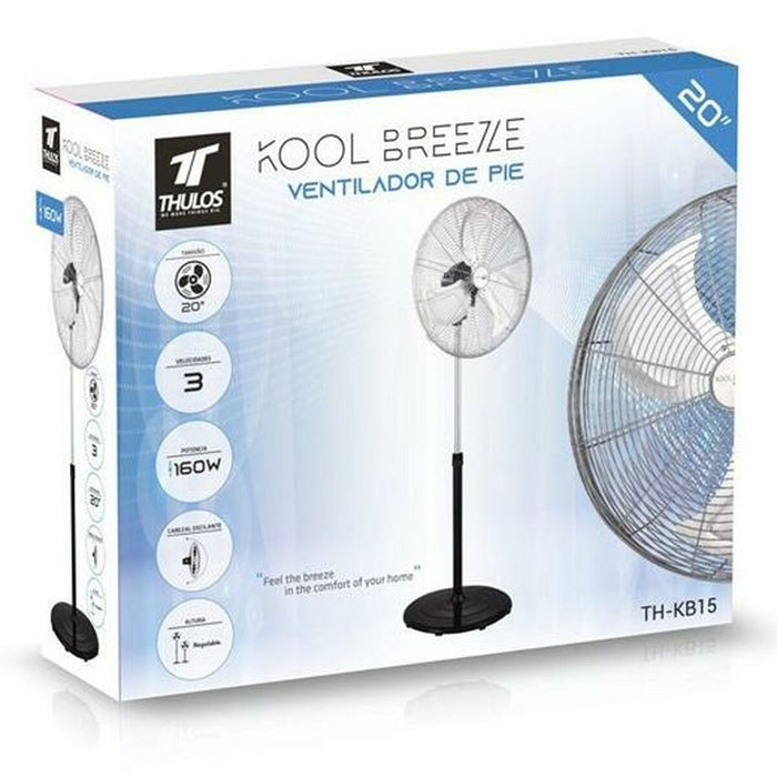 Ventilator cu Picior Thulos Argintiu 160 W