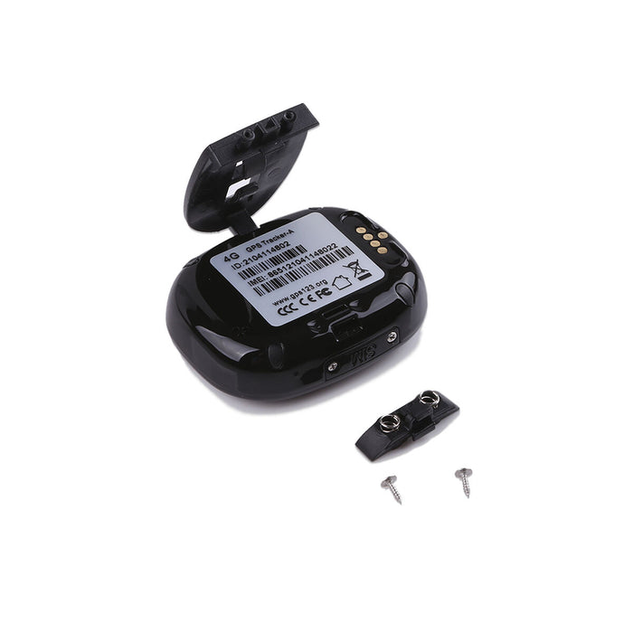 Localizator GPS LEOTEC Leotec 4G Pet Tracker Negro Negru