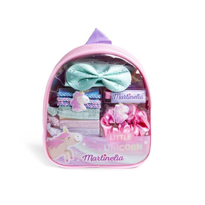 Rucsac pentru Copii cu Accesorii pentru Păr Martinelia Little Unicorn