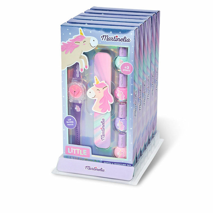 Set de Machiaj pentru Copii Martinelia Little Unicorn Manicure 6 Piese
