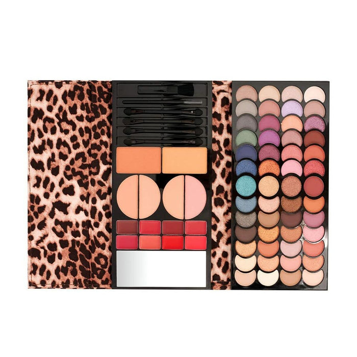 Etui pentru Pensule de Machiaj Magic Studio Wild Safari Mega