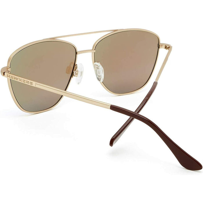Ochelari de Soare Unisex Hawkers Lax Polarizați ø 57 mm Auriu*