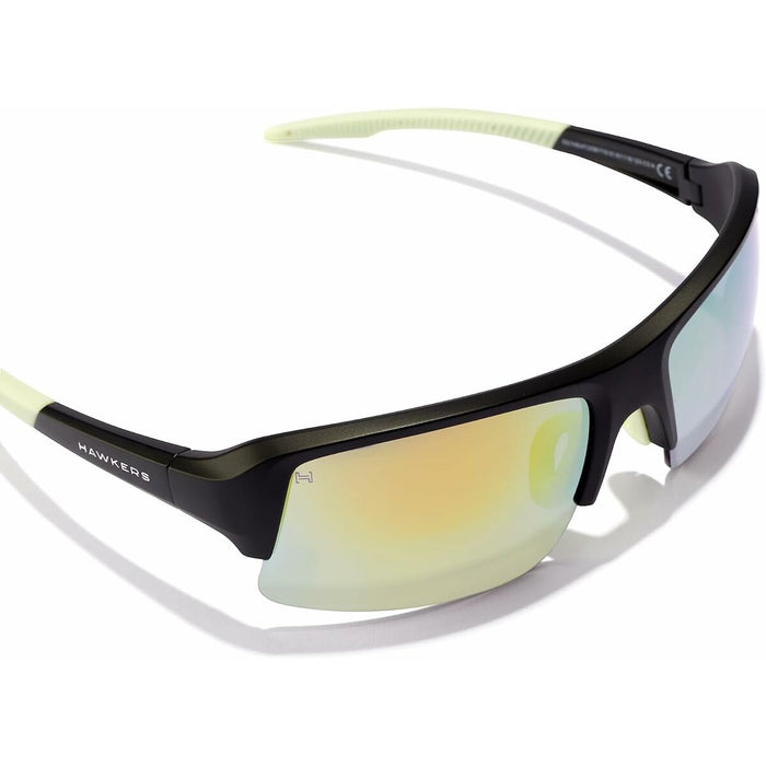 Ochelari de Soare Unisex Hawkers Bat Ø 45 mm Galben Negru