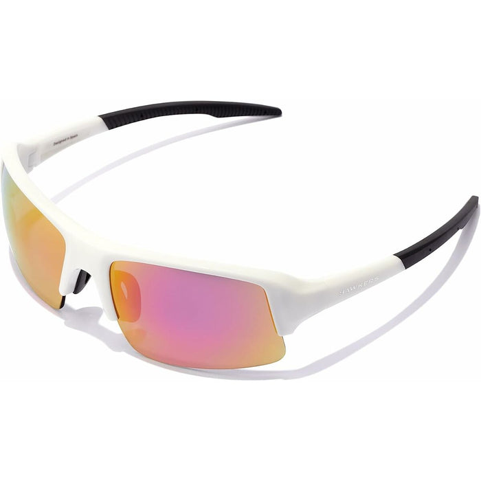 Ochelari de Soare Unisex Hawkers Bat Ø 45 mm Alb