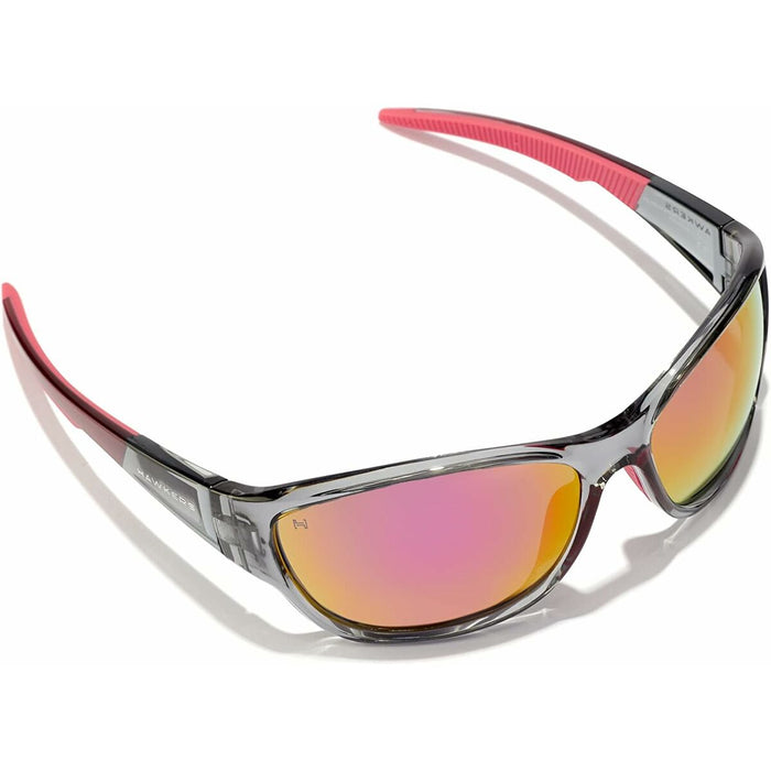 Ochelari de Soare Unisex Hawkers Rave Gri Transparent Ø 46 mm