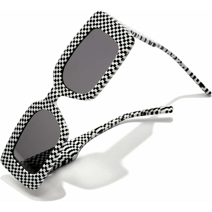 Ochelari de Soare Unisex Hawkers Jam Ø 43 mm Alb Negru