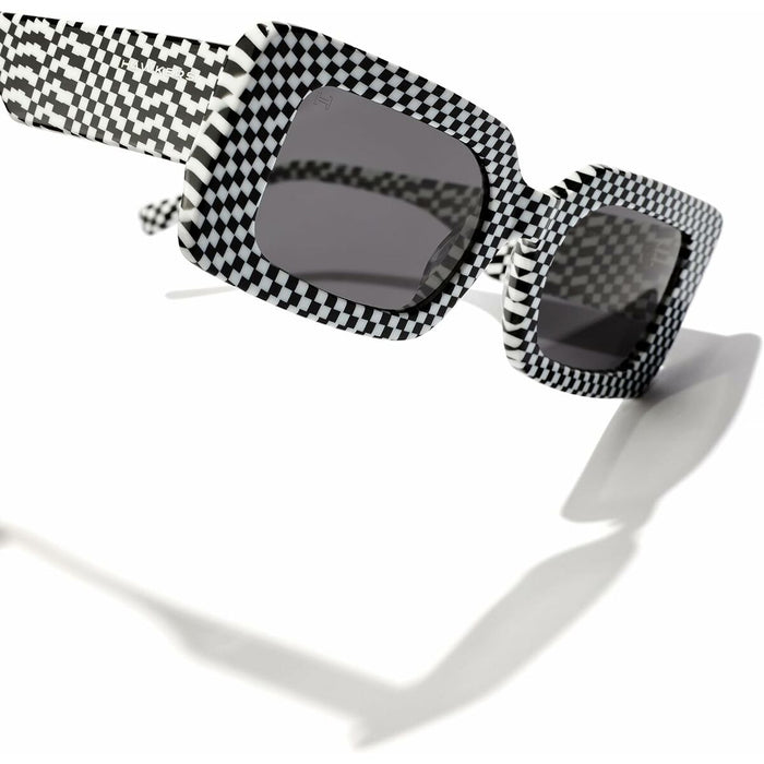 Ochelari de Soare Unisex Hawkers Jam Ø 43 mm Alb Negru