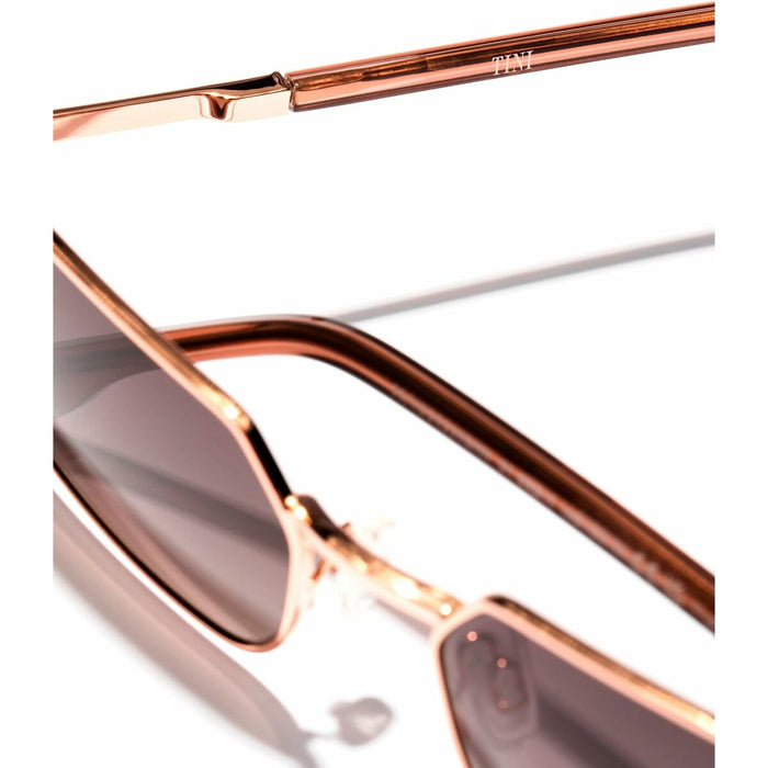 Ochelari de Soare Damă Hawkers X Tini Sour Ø 34 mm Aur roz