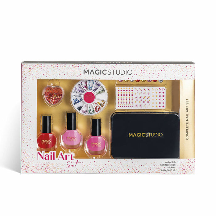 Set de Machiaj Magic Studio Colourful Complete Nail Art 8 Piese