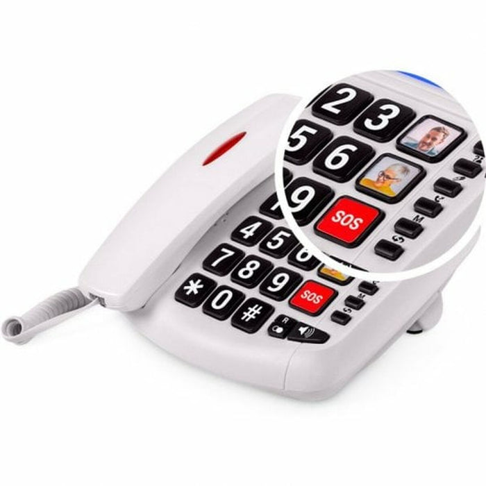 Telefon Fix SPC 3296B Alb
