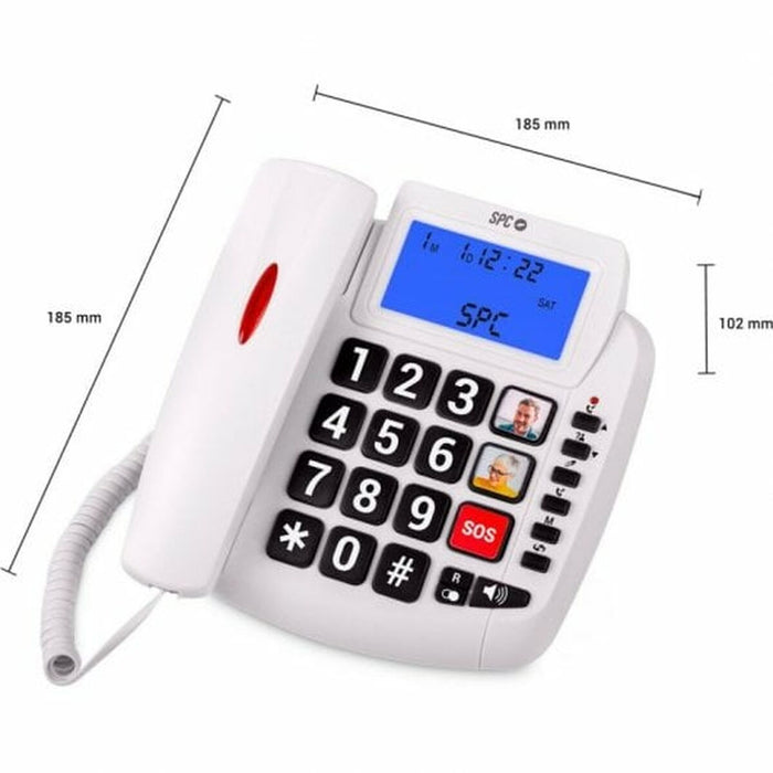 Telefon Fix SPC 3296B Alb