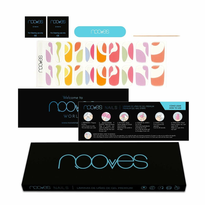 Gel Nail Foils Nooves Paradise (20 Unități)