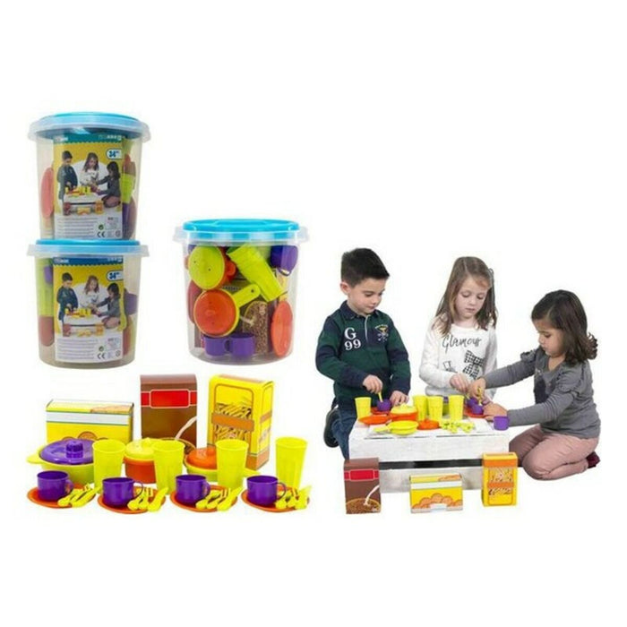 Set de feluri de mâncare (34 pcs)