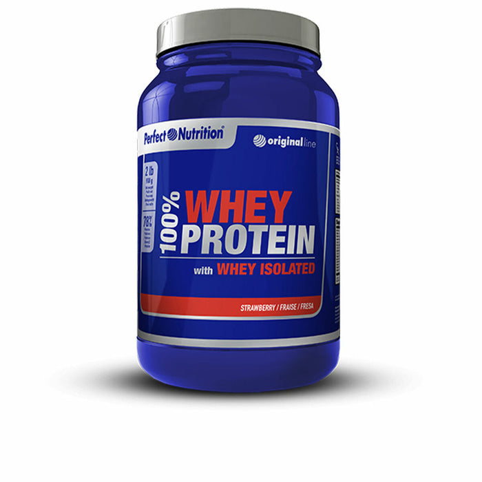 Supliment Alimentar Perfect Nutrition   Proteine din zer Căpșună 908 g