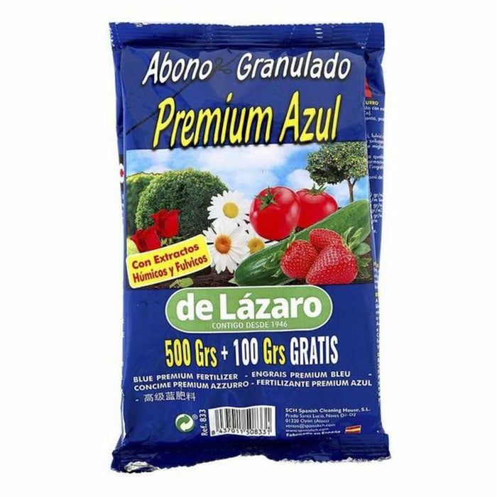 Îngrășământ organic De Lázaro PREMIUM AZUL (600 g)