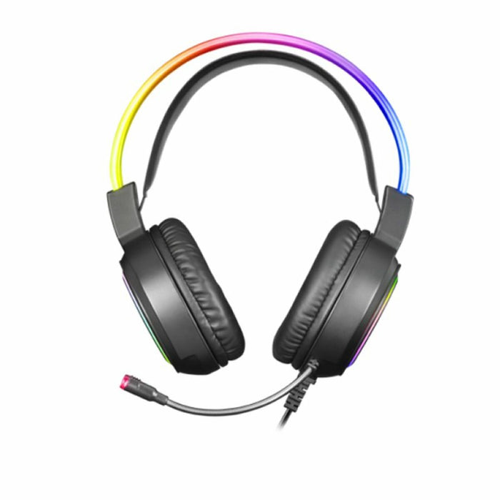 Căști cu Microfon Mars Gaming MHRGB Negru
