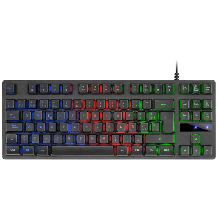 Tastatură Mars Gaming MK02ES Qwerty Spaniolă