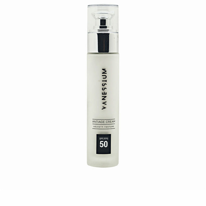 Cremă Anti-aging Vanessium Antiage Cream Protector Solar de Față Spf 50 SPF 50+ 50 ml