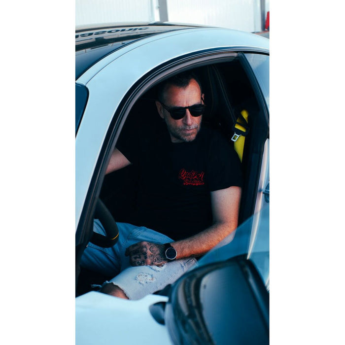 Tricou cu Mânecă Scurtă Bărbați RADIKAL NICE FAT ASS Negru XXL