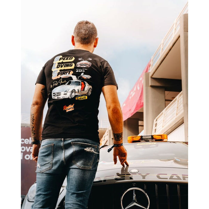 Tricou cu Mânecă Scurtă Bărbați RADIKAL SLS RAUL ITUARTE Negru S