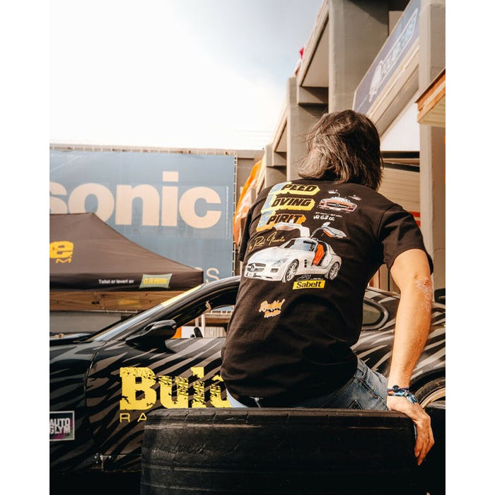 Tricou cu Mânecă Scurtă Bărbați RADIKAL SLS RAUL ITUARTE Negru XXL