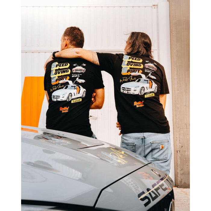 Tricou cu Mânecă Scurtă Bărbați RADIKAL SLS RAUL ITUARTE Negru XXL