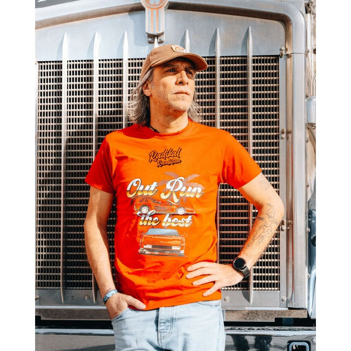 Tricou cu Mânecă Scurtă Bărbați RADIKAL OUT RUN Roșu XL