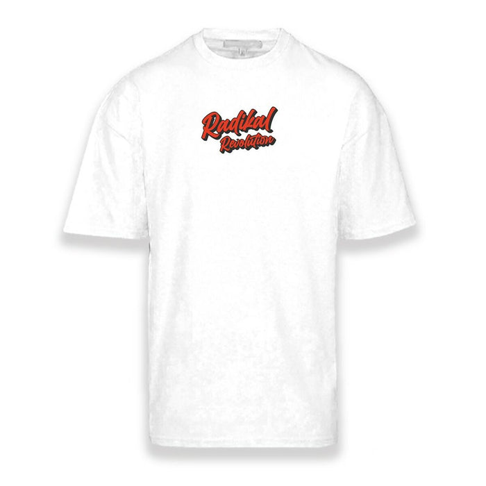 Tricou cu Mânecă Scurtă Bărbați RADIKAL OUT RUN Alb S