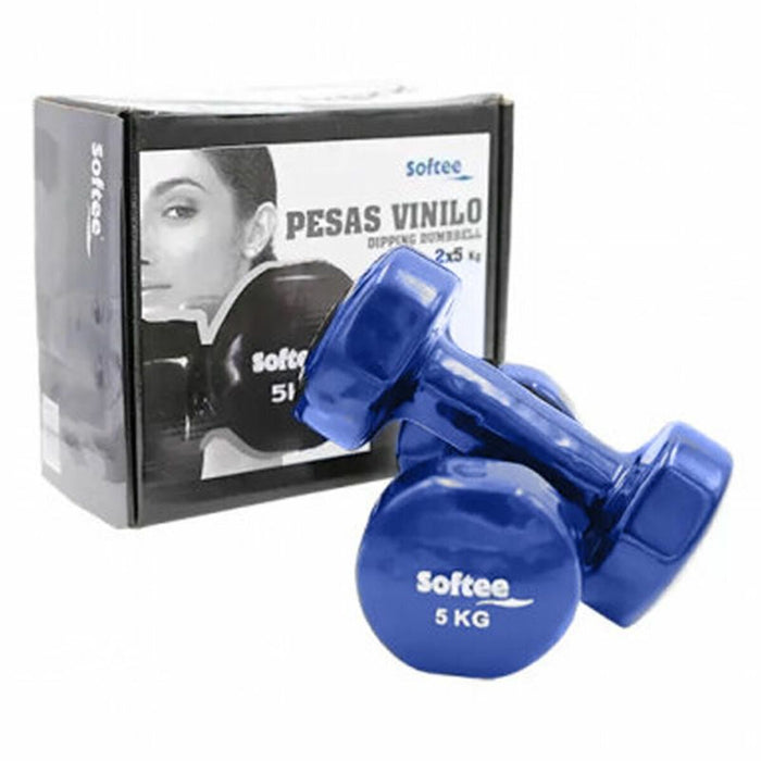 Gantere Jim Sports 24519.UNI.10 Albastru 5 kg