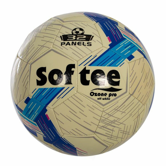 Minge de Fotbal Softee Ozone Pro  Auriu* Alb 11