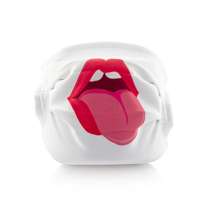 Mască igienică de pânză reutilizabilă Tongue Luanvi Mărimea M Pachet de 3 de unități