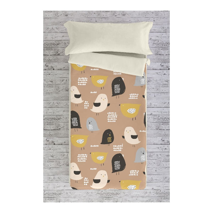 Sac nordic fără umplutură Popcorn Baby Chick (Pat 90) (90 x 190/200 cm)