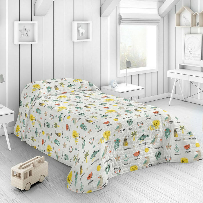 Cuvertură (de pat) Popcorn Biel 200 x 260 cm