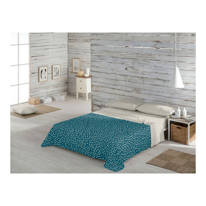Foaie de sus Popcorn Golden Dots 160 x 270 cm (Pat 80/90)