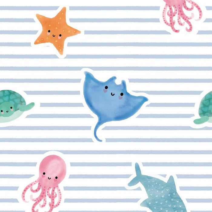 Cuvertură (de pat) Cool Kids Ocean 200 x 260 cm