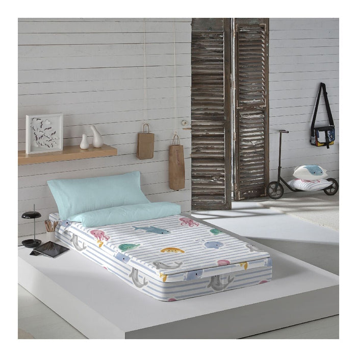 Sac nordic fără umplutură Cool Kids Ocean (Pat 105) (105 x 190/200 cm)