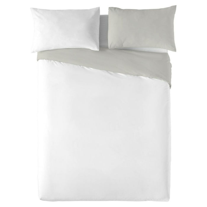 Husă de pilotă Naturals FUNDA NORDICA BICOLOR REVERSIBLE Reversibil/ă Bej Gri Pat 180 Pat 180/190 1 Piese 260 x 220 cm