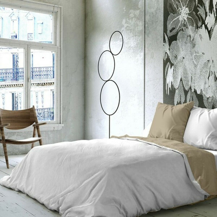Husă de pilotă Naturals Localization-B08QRKRN7C Alb Bej Pat 135 1 Piese 220 x 220 cm 220 x 270 cm
