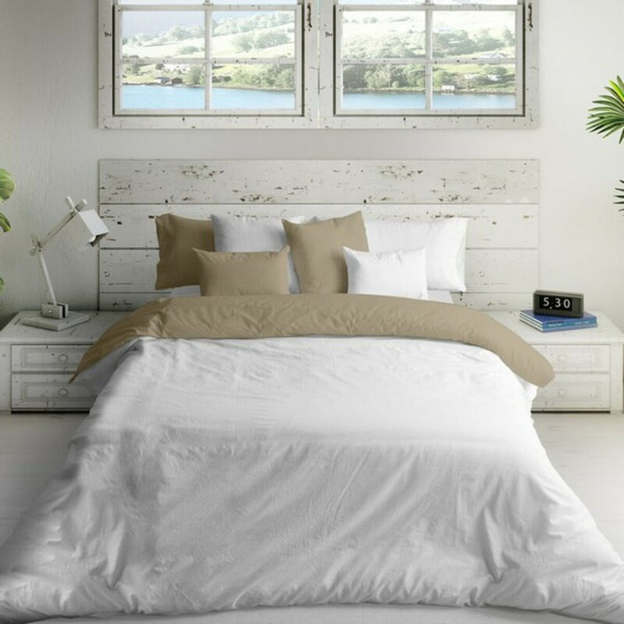 Husă de pilotă Naturals Localization-B08QRKRN7C Alb Bej Pat 135 1 Piese 220 x 220 cm 220 x 270 cm