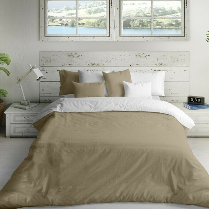 Husă de pilotă Naturals Localization-B08QRKRN7C Alb Bej Pat 135 1 Piese 220 x 220 cm 220 x 270 cm