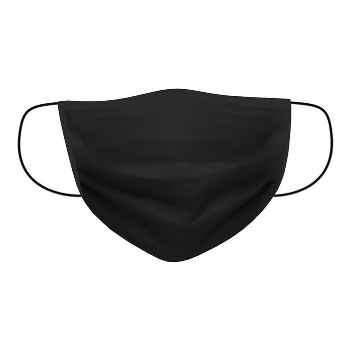 Mască igienică de pânză reutilizabilă Negru Adult