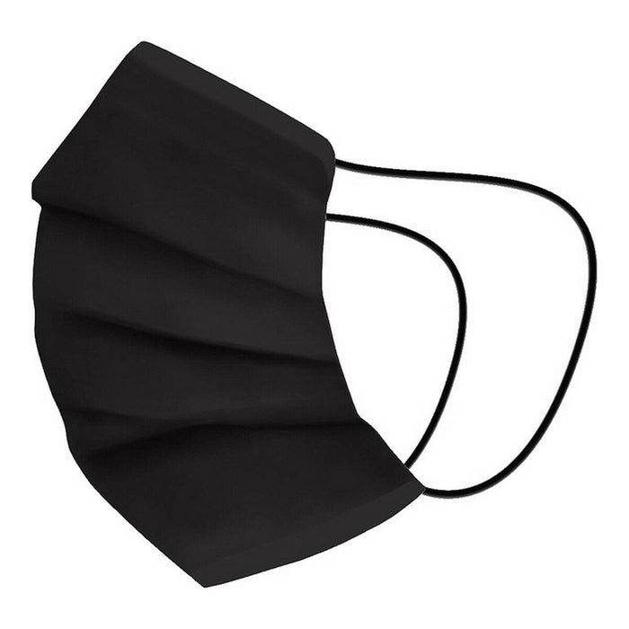 Mască igienică de pânză reutilizabilă Negru Adult