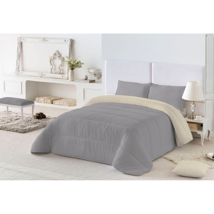 Material de umplutură nordic Naturals Gri Piatră 300 gsm 240 x 260 cm (1 Piese) (Pat 135/150)