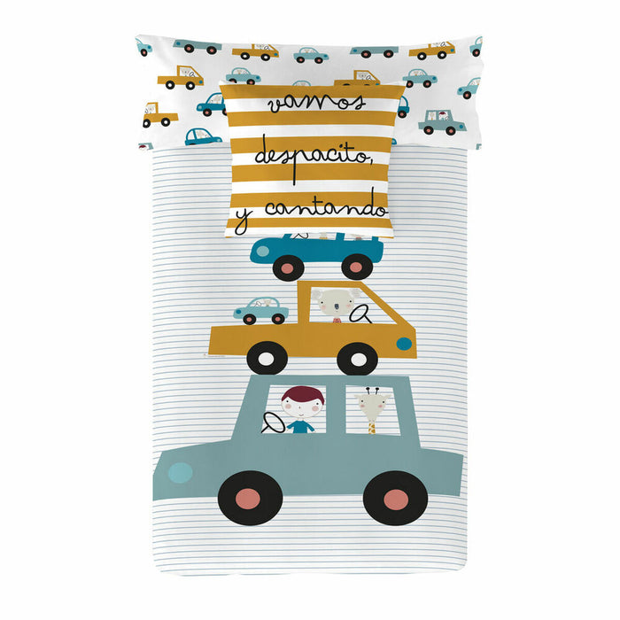 Husă de pilotă Haciendo el Indio Cars Reversibil/ă Pat 105 180 x 220 cm