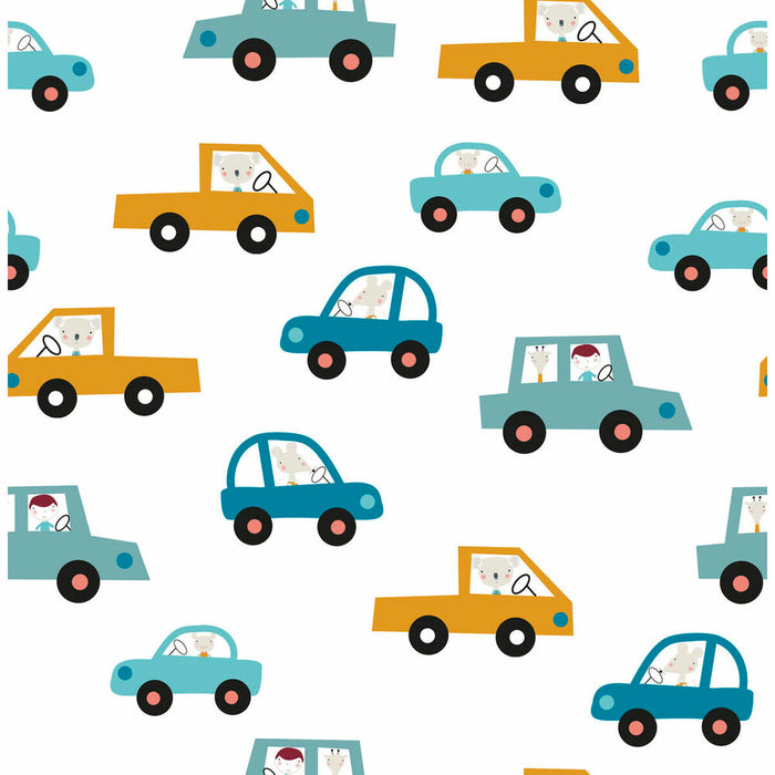 Pilotă cu umplutură Haciendo el Indio Cars (90 x 190 cm) (Pat 90)