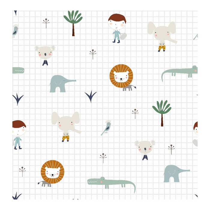 Sac nordic fără umplutură Haciendo el Indio Jungle (90 x 190 cm) (Pat 90)