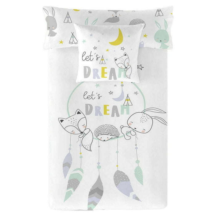 Husă de pilotă Cool Kids Let'S Dream Reversibil/ă Pat 80/90 150 x 220 cm